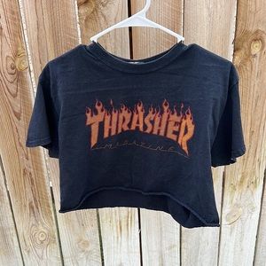 Thrasher Crop Top